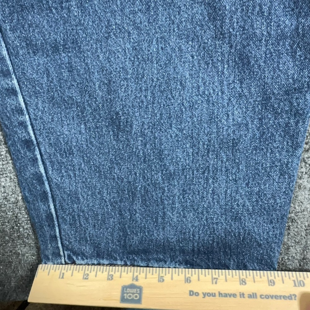 Levis 560 Comfort Fit Jeans Mens 52x30 Blue Denim Loose Tapered Leg 01560-4886 - Picture 3 of 14